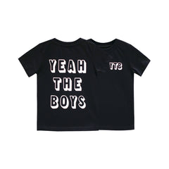 YEAH THE BOYS SMALL PRINT TEE